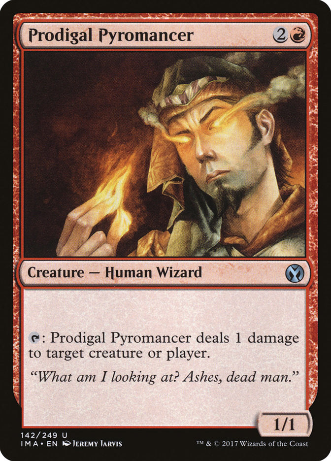 Prodigal Pyromancer [Iconic Masters] (IMA 142)