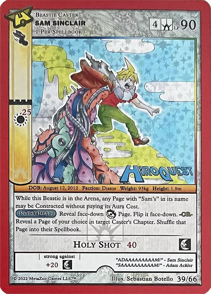Sam Sinclair [Hiroquest Promos]