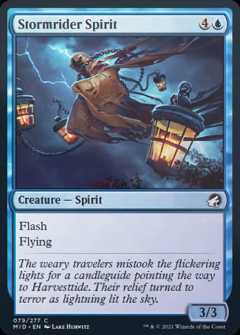 Stormrider Spirit [Innistrad: Midnight Hunt] (MID 79)