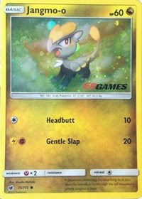 Jangmo-o - 75/111 (Cosmos Holo) (EB Games Promo) [Miscellaneous Cards & Products]