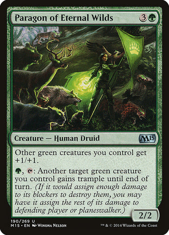 Paragon of Eternal Wilds [Magic 2015] (M15 190)