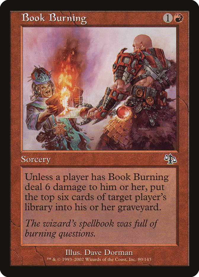 Book Burning [Judgment] (JUD 80)