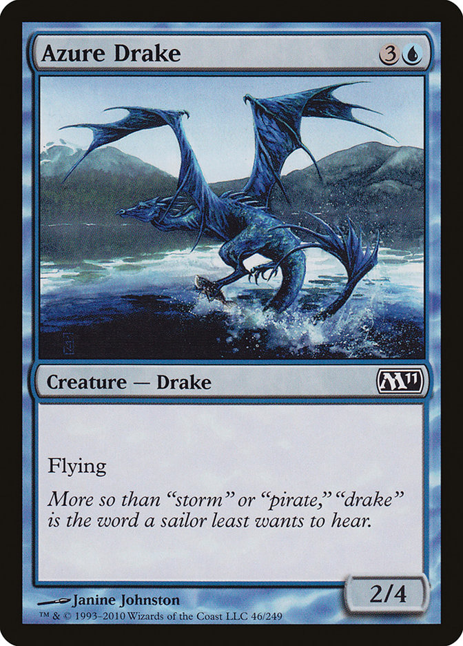 Azure Drake [Magic 2011] (M11 46)