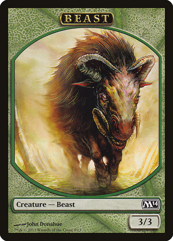 Beast [Magic 2014 Tokens] (TM14 9)