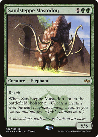Sandsteppe Mastodon [Fate Reforged] (FRF 137)