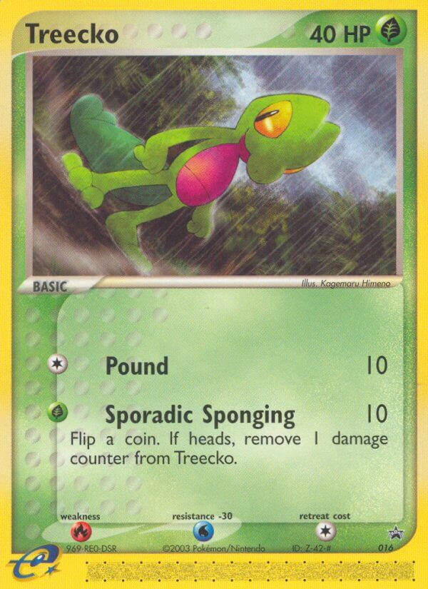 Treecko (16) [Nintendo: Black Star Promos]