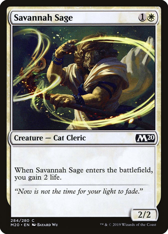 Savannah Sage [Core Set 2020] (M20 284)
