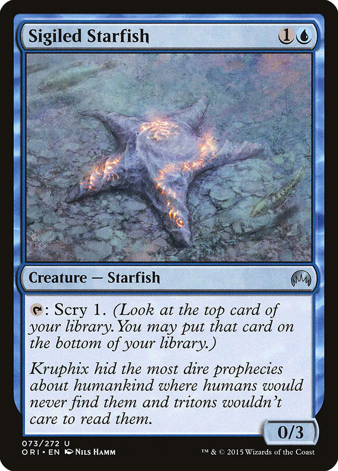 Sigiled Starfish [Magic Origins] (ORI 73)