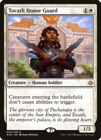 Tocatli Honor Guard [Ixalan] (XLN 42)