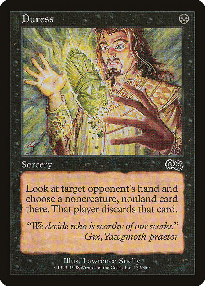 Duress [Urza's Saga] (USG 132)