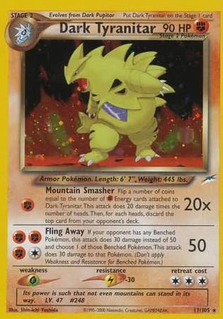 Dark Tyranitar (11/105) [Neo Destiny]