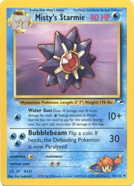 Misty's Starmie (56/132) [Gym Heroes]