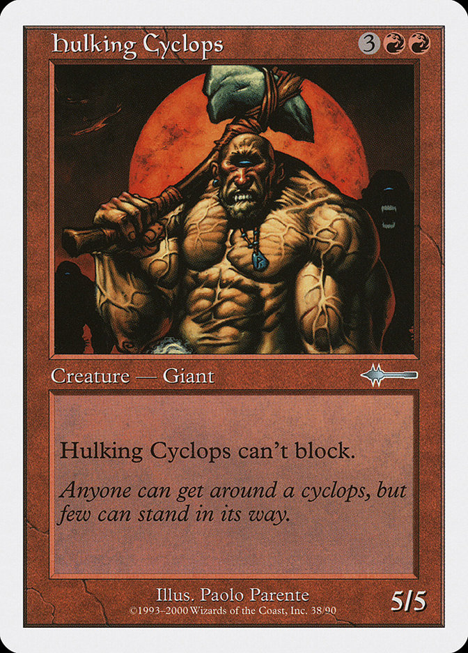 Hulking Cyclops [Beatdown Box Set] (BTD 38)