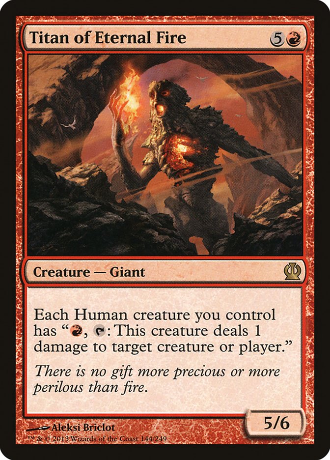 Titan of Eternal Fire [Theros] (THS 144)