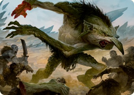 Troll Art Card [Dungeons & Dragons: Adventures in the Forgotten Realms Art Series] (AAFR 21)