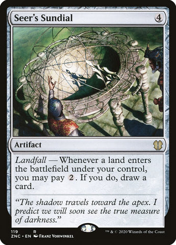 Seer's Sundial [Zendikar Rising Commander] (ZNC 119)
