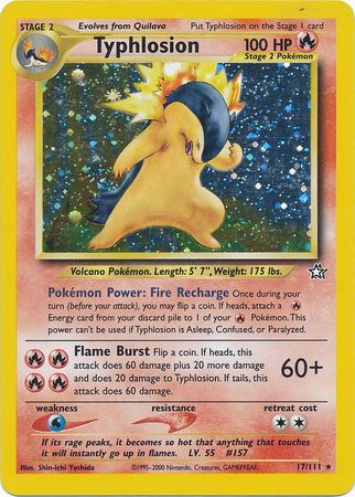 Typhlosion (17/111) [Neo Genesis]