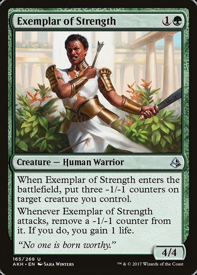 Exemplar of Strength [Amonkhet] (AKH 165)