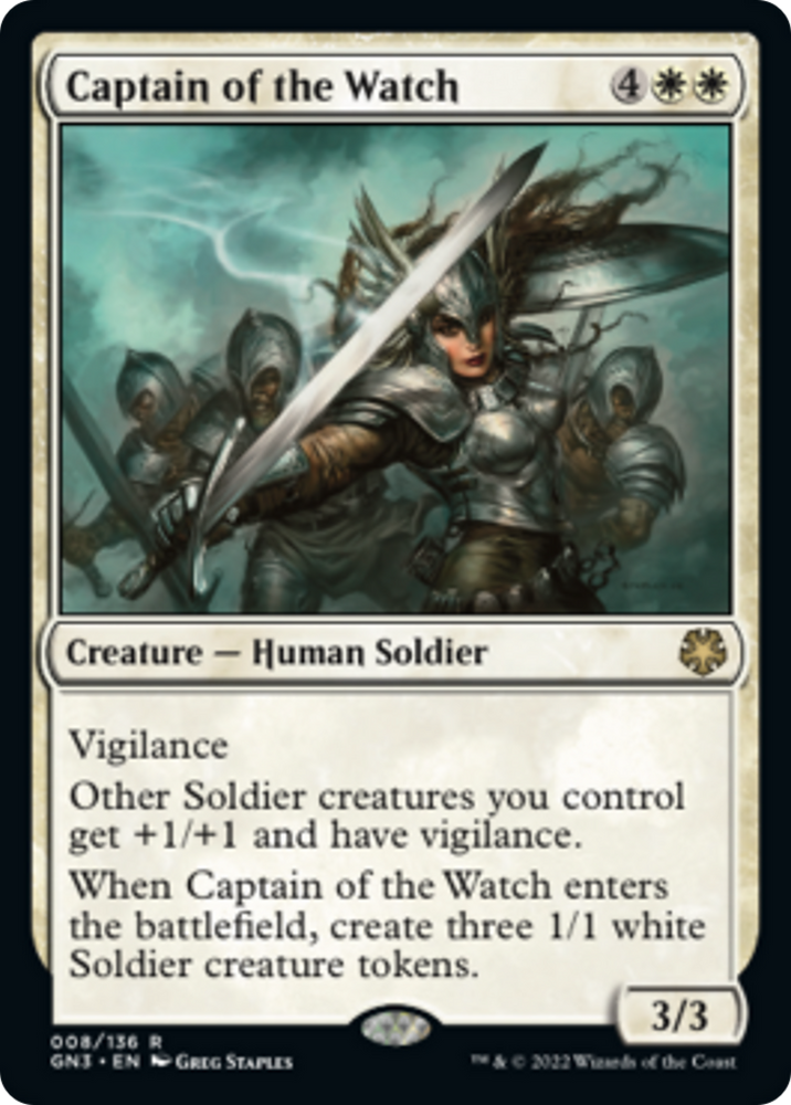 Captain of the Watch [Game Night 2022]
