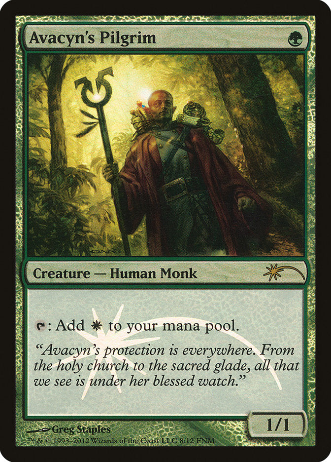 Avacyn's Pilgrim [Friday Night Magic 2012] (F12 8)