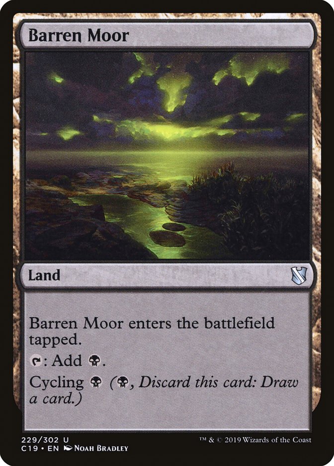 Barren Moor [Commander 2019] (C19 229)