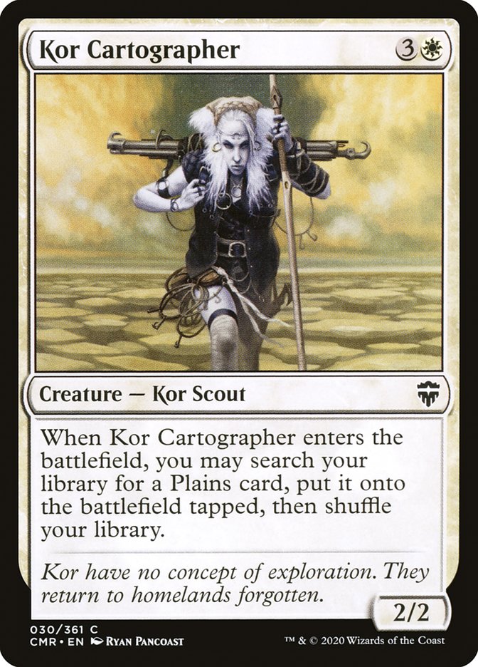 Kor Cartographer [Commander Legends] (CMR 30)