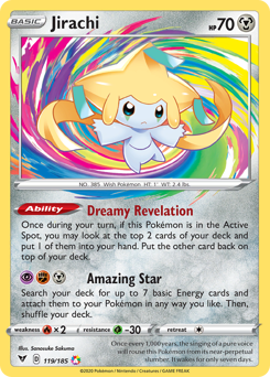 Jirachi (119) [Sword & Shield: Vivid Voltage]