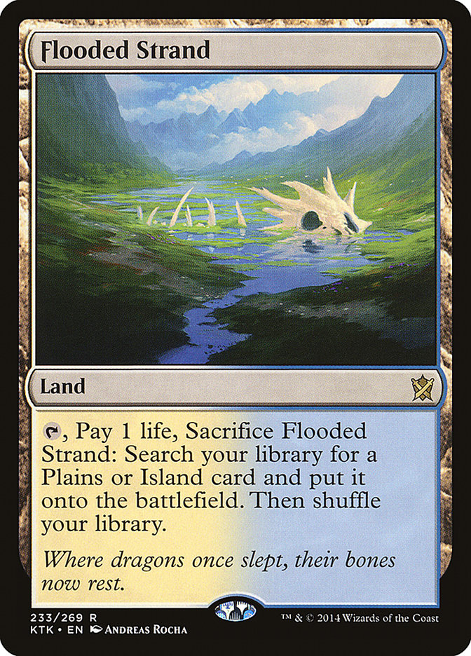 Flooded Strand [Khans of Tarkir] (KTK 233)