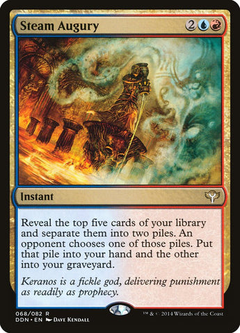 Steam Augury [Duel Decks: Speed vs. Cunning] (DDN 68)