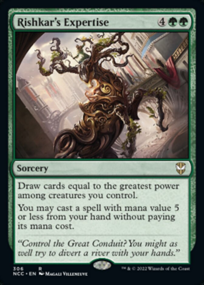 Rishkar's Expertise [Streets of New Capenna Commander] (NCC 306)