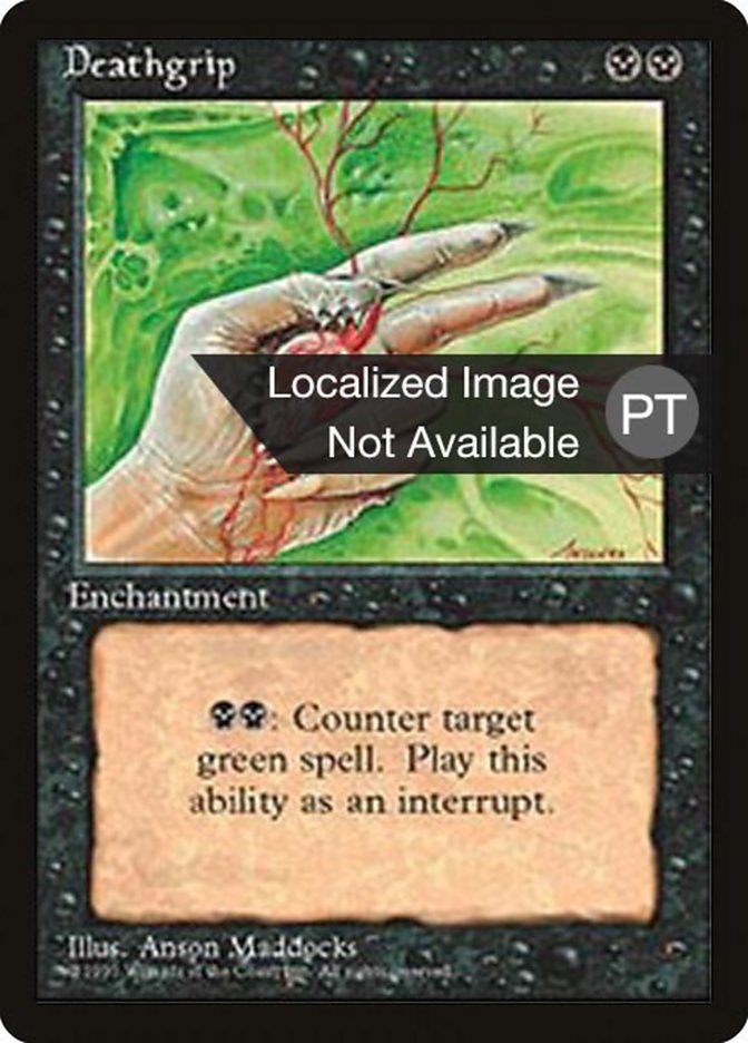 Deathgrip [Fourth Edition Foreign Black Border] (4BB 130)