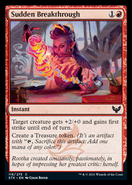 Sudden Breakthrough [Strixhaven: School of Mages] (STX 116)