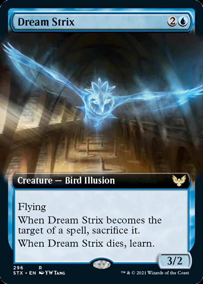 Dream Strix (Extended) [Strixhaven: School of Mages] (STX 296)