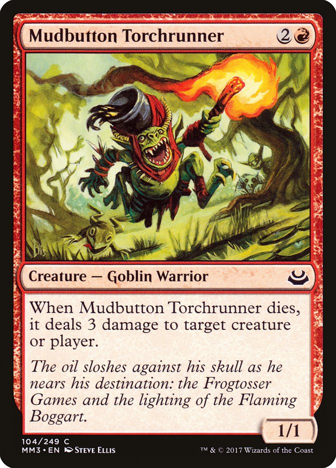 Mudbutton Torchrunner [Modern Masters 2017] (MM3 104)