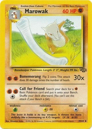 Marowak (39/64) [Jungle]