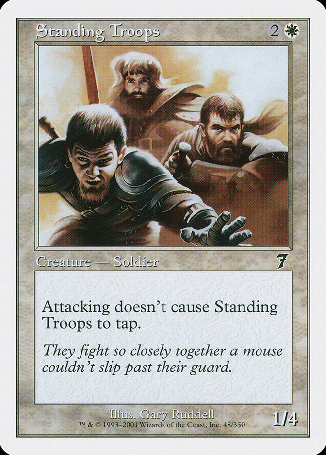 Standing Troops [Seventh Edition] (7ED 48)
