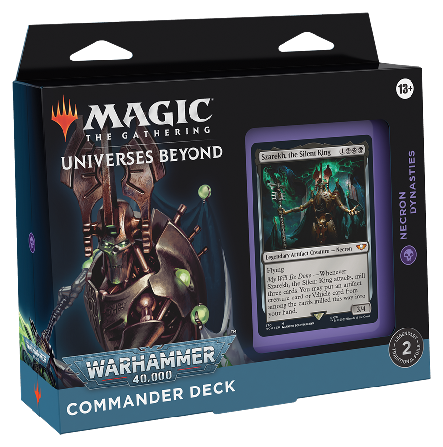 Universes Beyond: Warhammer 40,000 - Commander Deck (Necron Dynasties) Pre-order