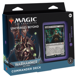 Universes Beyond: Warhammer 40,000 - Commander Deck (Necron Dynasties) Pre-order