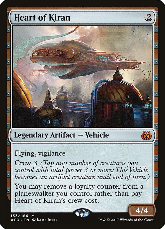 Heart of Kiran [Aether Revolt] (AER 153)