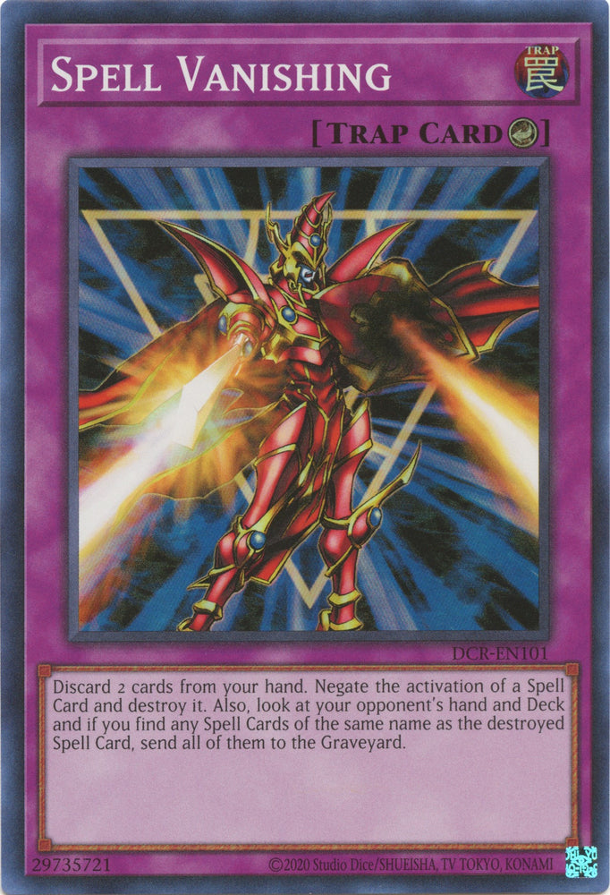 Spell Vanishing [DCR-EN101] Super Rare