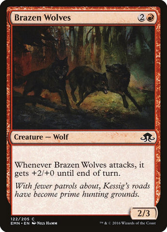 Brazen Wolves [Eldritch Moon] (EMN 122)