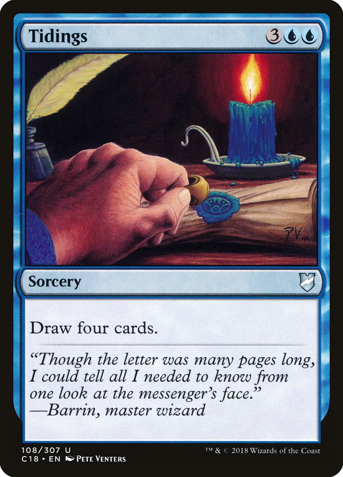 Tidings [Commander 2018] (C18 108)
