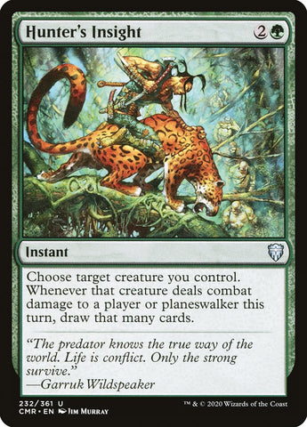 Hunter's Insight [Commander Legends] (CMR 232)