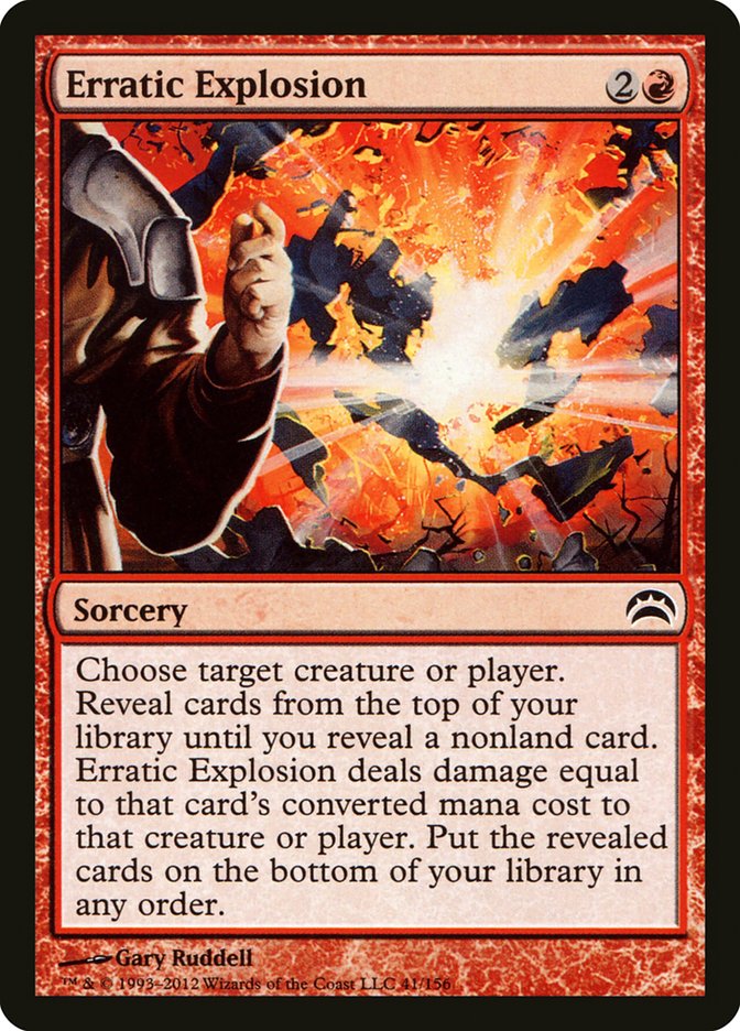 Erratic Explosion [Planechase 2012] (PC2 41)