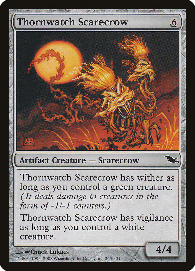 Thornwatch Scarecrow [Shadowmoor] (SHM 265)