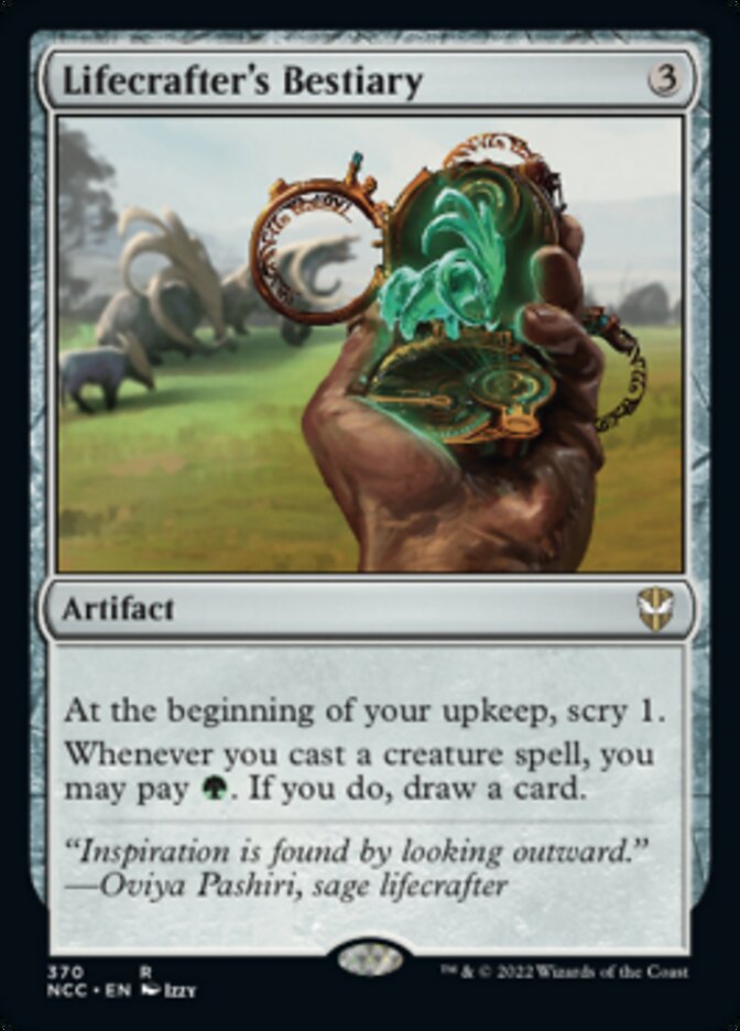Lifecrafter's Bestiary [Streets of New Capenna Commander] (NCC 370)