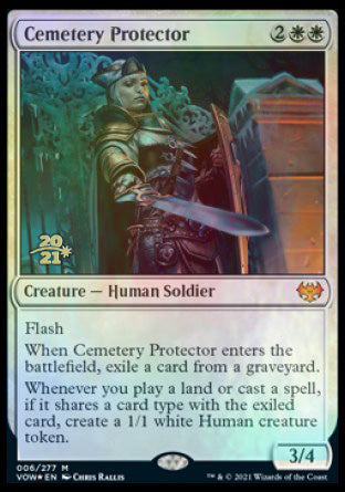 Cemetery Protector [Innistrad: Crimson Vow Prerelease Promos] (PVOW 6)