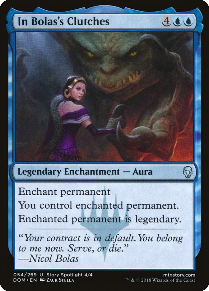 In Bolas's Clutches [Dominaria] (DOM 54)