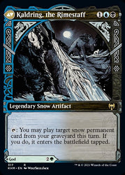 Jorn, God of Winter // Kaldring, the Rimestaff (Showcase) [Kaldheim] (KHM 317)