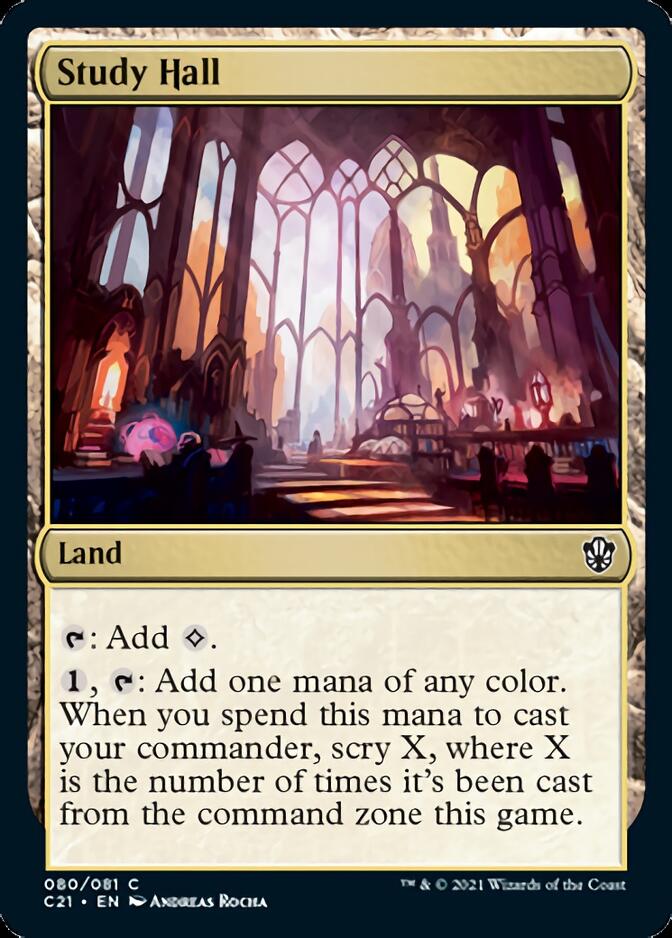 Study Hall [Commander 2021] (C21 80)